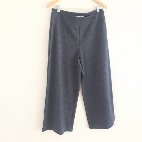 Nwt Wide Leg Knit Crop Pants  Rickis Brand NWT.  Size M - Picture 6 of 9